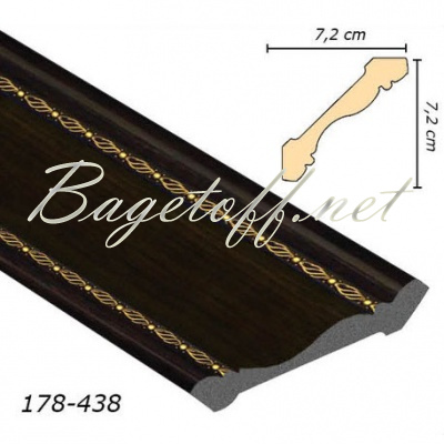 карниз арт-багет 178-438